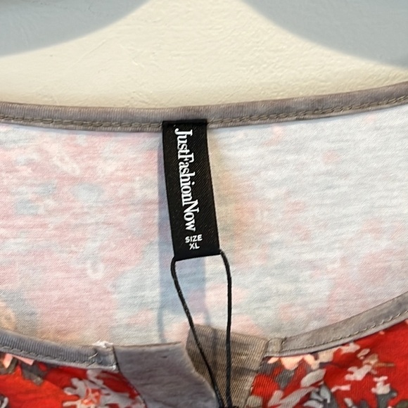 JUST Fashion Now long sleeve shirt NWT size XL - Picture 2 of 7